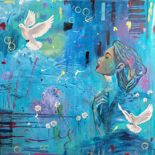 Surrendering to the blue